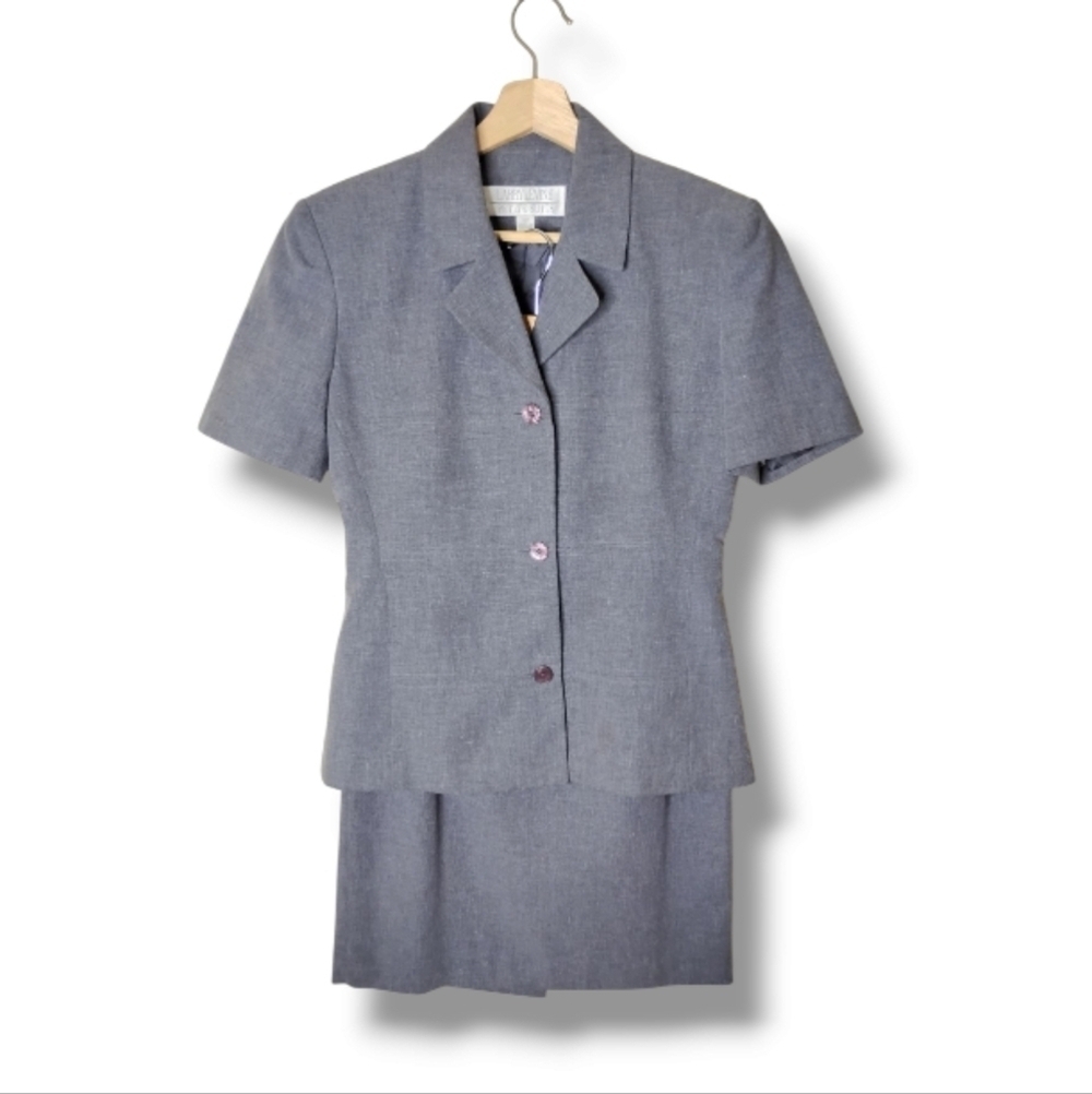 Vintage Larry Levine Skirt Suit 4P